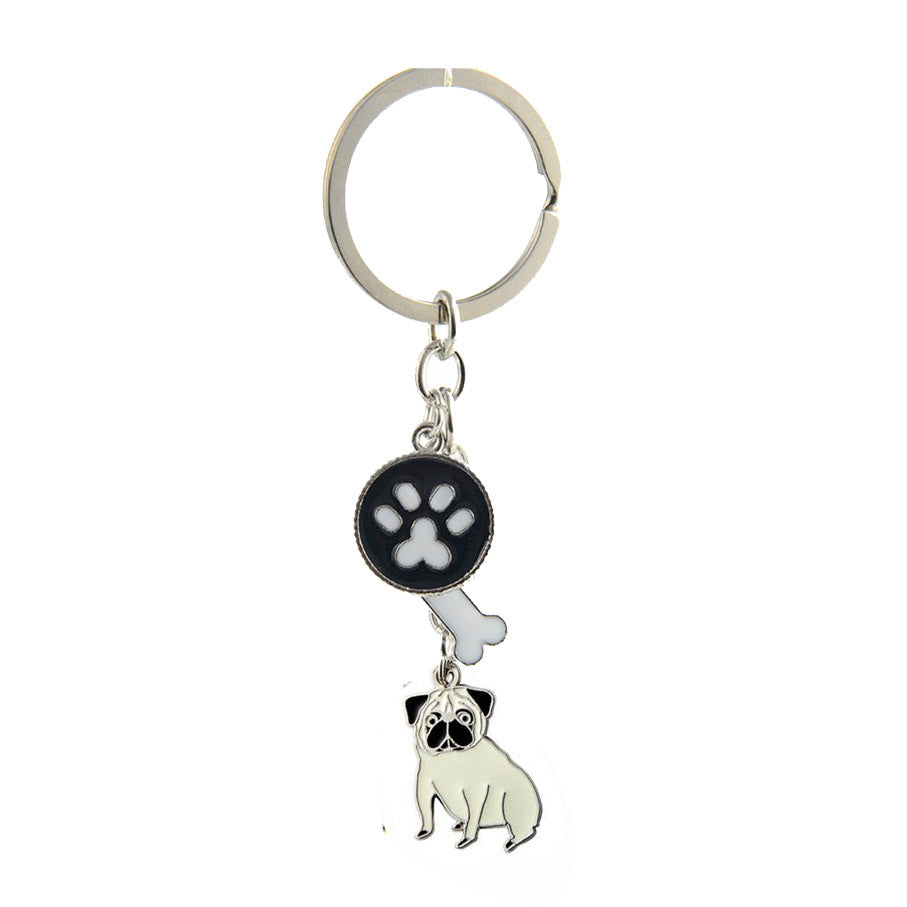 Wholesale Zinc Alloy Pet Keychain